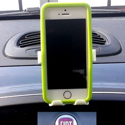 OEYA0253_2.JPG Fichier STL FIAT 500 L Iphone / Support pour smartphone・Modèle à imprimer en 3D à télécharger