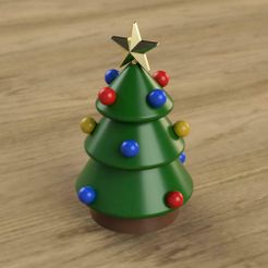 ChrisstmassTree_2022-Dec-03_10-19-13PM-000_CustomizedView28419586606.jpg 3D file Christmas Tree Flexible・3D printer design to download, Shigeryu