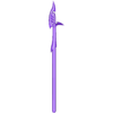00 pike (repaired).stl Elven Royal Guard Sword and Shield