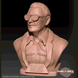 renderstan.png Fichier STL gratuit Monument commémoratif Stan Lee・Design imprimable en 3D à télécharger, Geoffro