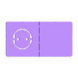 Template 4.STL cadre de prise de courant et d'interrupteur dissimulé.