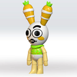 Funny-bunny-looey-l2.png Dandys World Dunny Bunny Looey  3D Model STL  file - 3mf Multicolor  Fanart