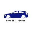 image.jpg BMW E87 1-Series 5door Silhouette