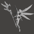 1.png Cyber Halo Janna 3D Model