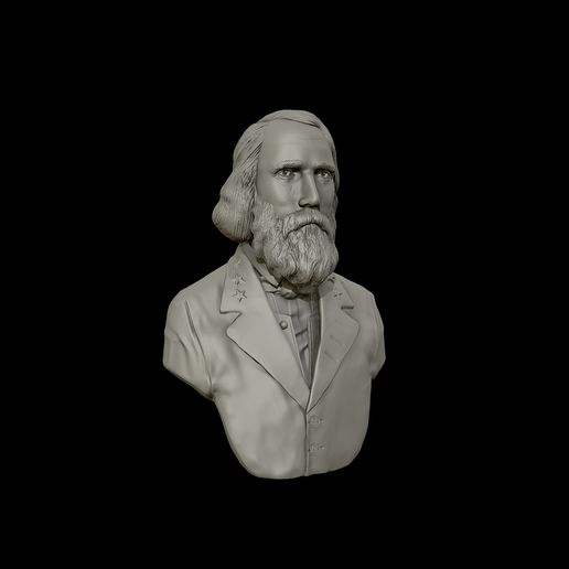 21.jpg Modelo de impresión 3D del busto del general Ambrose Powell Hill