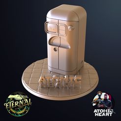 NORA-Vending-Machine-Closed-Atomic-Heart-Eternal-1.jpg 3D file NORA VENDING MACHINE CLOSED - ATOMIC HEART - ETERNAL・3D print design to download