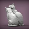Cats-in-love3.jpg Cats in love 3D print model