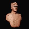 11.jpg General Robert Gould Shaw bust sculpture 3D print model