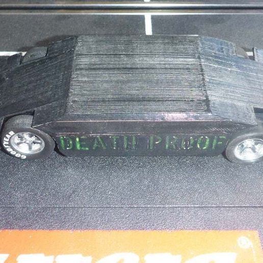 Slot car chassis: DeathProof