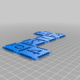 Folding_Dice_Numbers.png Archivo STL gratis Impresión plana, dados plegables・Plan para descargar y imprimir en 3D, Zippityboomba