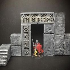 f04b2309e83bc3ee26d88644122d82b5_preview_featured.jpg Fichier STL gratuit ScatterBlocks: Runic Gateway (échelle 28mm / héroïque)・Design pour imprimante 3D à télécharger
