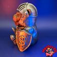 02-mpolyx3d-lion-piggy-bank-left-side-shield.jpg.jpg Piggy Bank - Lion  Knight