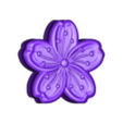 FLOR DE CEREZO.stl CHERRY BLOSSOM - CANDLE / CANDLE