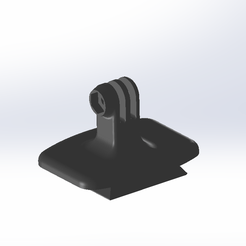 gopro_hama.png Free STL file GoPro Tripod Hama Compatible・3D printer design to download