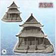 4.jpg Asian temple with floor and access stairs (34) - Asia Terrain Clash of Katanas Tabletop RPG terrain China Korea