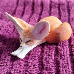 IMG_20230610_141051381_HDR.jpg Free STL file Fennec Fox・3D printing template to download
