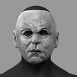 halloweenmovie_mask_008.jpg Michael Myers Mask - Halloween Movie Cosplay - Horror Mask