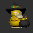 ZBrush-Document6.jpg psyduck halloween style