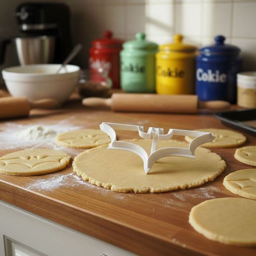 Cookie Cutter Batman logo