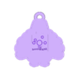Thanksgiving Turkey Base Keychain.stl Thanksgiving Turkey Clicker 🦃