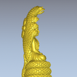 l.png Nak Prog Statue Cambodian 3D model