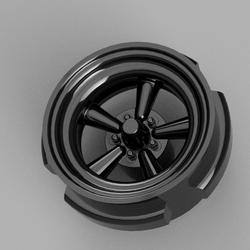 Truespoke Supreme chrome wheel (Resin only due to size)