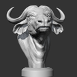 03.png Buffalo_Head_AM03 3D print model