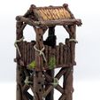 Watch Tower Wood Design 1 (3).JPG Outpost sentry tower and palisade walls