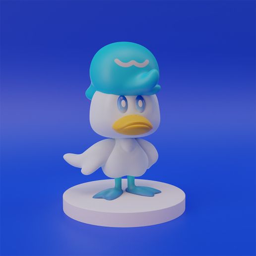 Quaxly 3D model