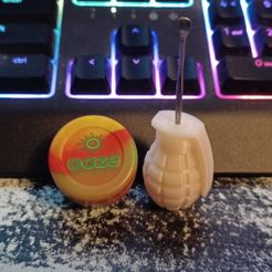 322830214_872546830594843_2025453432314042215_n.jpg STL file Dab handle! Wax scooper! (NADE)・3D printable model to download