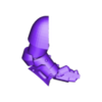 SpaceCrusadeCSMArm00_Right.stl Evil Crusader Rifle Arms + Rifles