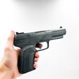 IMG_4677.jpg Pistol FN Five Seven Prop practice fake training gun