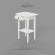 iKEA-HEMNES-Nightstand-2.png IKEA -INSPIRED HEMNES NIGHTSTAND MINIATURE FURNITURE 3D MODEL