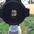 Nerf Acog Hybrid Sight 4.png 3D file Nerf Gun Acog Sight・3D printing design to download