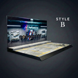 2.png 1:24 Euro Garage Diorama | Model Car Display Base