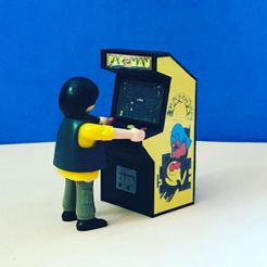 fc47b27f5867e6ffb31bb1c92e81c96e.jpg Archivo STL ARCADE MINIATURA PARA FIGURAS ESCALA PLAYMOBIL・Objeto para impresora 3D para descargar