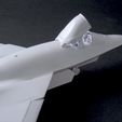 yf-23 - akhir - cockpit - panel - IMG_2609 copy.jpg Файл STL Northrop YF-23 Black Widow II 1:72・Шаблон для 3D-печати для загрузки