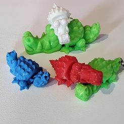 3.jpg Free STL file Articulated crocodile・3D printing design to download