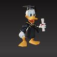 Donald-Graduate3.jpg Donald Graduate - Modelo para impressão 3D | Figura de desenho animado de graduação