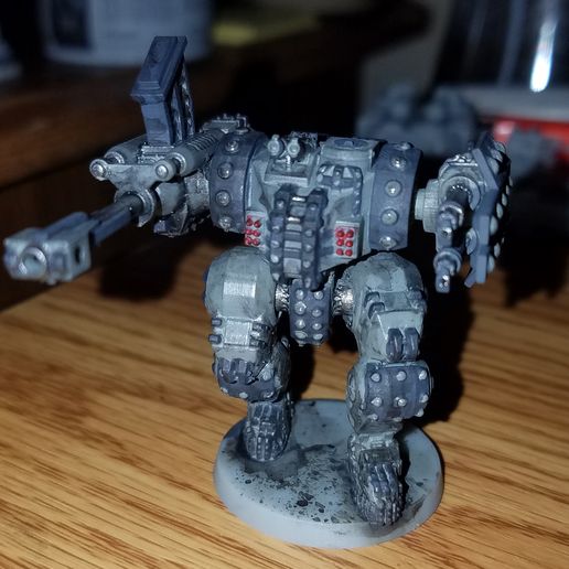 STL file MACE Barbarian Heavy Battle Mech・3D printing design to ...