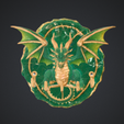 99.png Dragon Wall Key Holder – Fantasy Dragon Key Rack with Hooks
