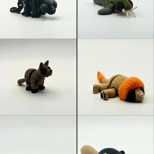 il_1588xN.6914810827_ka1g.jpg.webp SERIES 6 Articulated Adorable Animals Pack! | 45+ .3MF/.STL Files For 3D Printing!