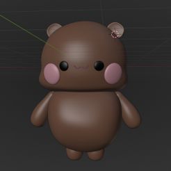 BearPicture.jpg Archivo STL gratis Mi Oso Barry Bear・Modelo imprimible en 3D para descargar