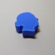 older_woman_head-1.jpg Older Woman Head Symbol Meeple Silhouette – 3D Printable Game Token