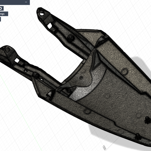 Back Fender KTM EXC 24-26