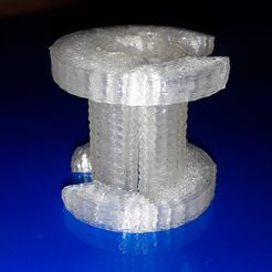 IMG_20120824_090823.jpg Free 3D file Parametric Cotton Reel・3D printable design to download