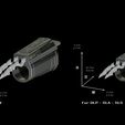 19.jpg Predator Gauntlet Forearm Right, two versions File STL-OBJ for 3D printer