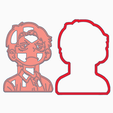3j.png STL file DAMIAN DESMOND / COOKIE CUTTER / SPY X FAMILY・Design to download and 3D print