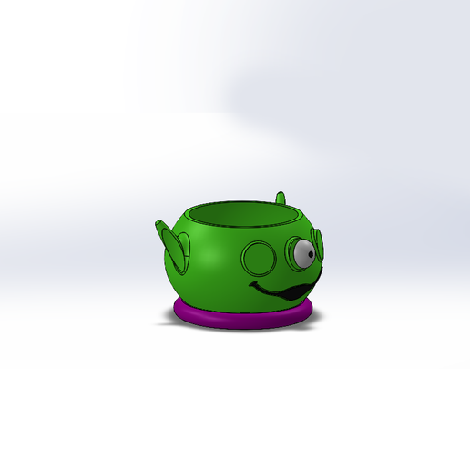 ToyStory Pot (Martian) 3D model