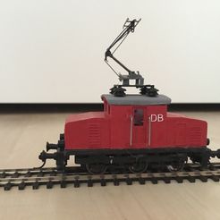 IMG_7218.jpg Бесплатный STL файл E69 Electric Locomotive - HO (1:87) scale・Модель для загрузки и 3D-печати